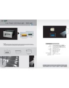 Encastré Mur Escalier Marche Led Etanche IP67 3W Blanc Froid