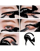 Pochoir Eyeliner Stencil Cat Eye - 10 formes - Plus de BAVURES !