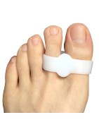 Double Ecarteur  Silicone Orteil Quintus Varus Oignon Bunionette Hallux Valgus