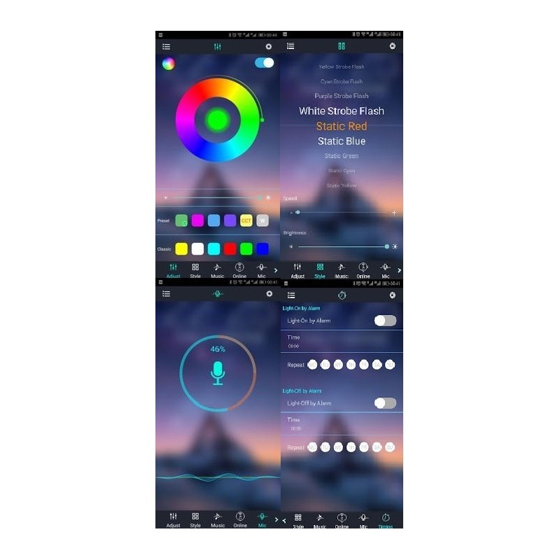 Contrôleur RGB BLUETOOTH Ruban Bandeau Led Strip Leds Livraison 48h offerte Contrôleur RGB BLUETOOTH Ruban Bandeau Led Strip Leds Livraison 48h offerte