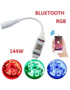 Contrôleur RGB BLUETOOTH Ruban Bandeau Led Strip Leds Livraison 48h offerte