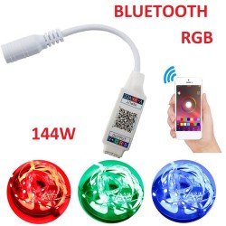 Contrôleur RGB BLUETOOTH Ruban Bandeau Led Strip Leds Livraison 48h offerte