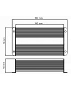 Alimentation 12V 60W IP67 Etanche - Led - CCTV - Modèle PRO