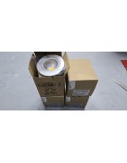 Lot de 4 spots led COB 6W Blanc chaud Dimmable