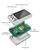 COMPTEUR GEIGER DOSIMETRE PRO - RAYONS X, Gamma et Beta