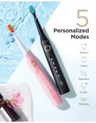 Brosse à Dent Electrique Sonic Ultrason Sonicare 31000 pulsations + 4 brossettes