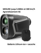 Appareil de mesure distance & vitesse par laser 7 x 24 Jumelle Radar