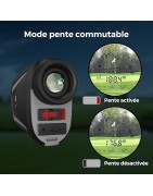 Appareil de mesure distance & vitesse par laser 7 x 24 Jumelle Radar