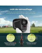 Appareil de mesure distance & vitesse par laser 7 x 24 Jumelle Radar
