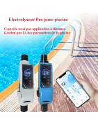 Electrolyseur Piscine Pro 24g/l Pour piscine de 10 à 120m3 - Connecté