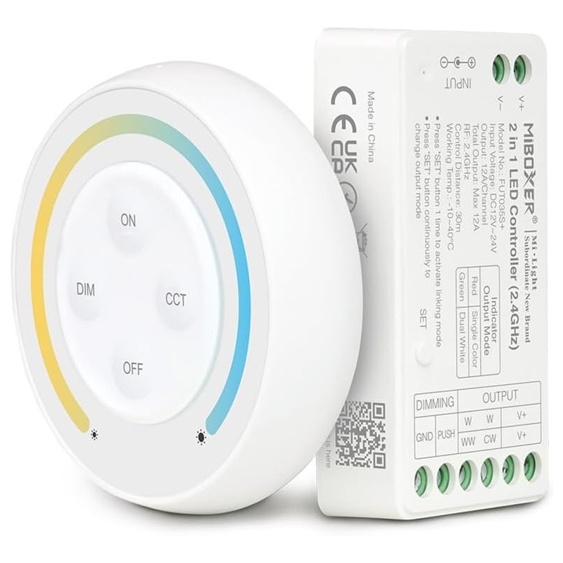 Variateur RF sans fil Ruban Led 12V12A