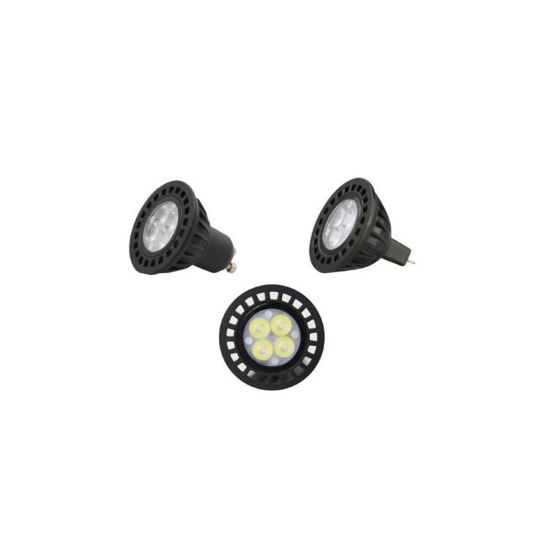 Lot de 10 Ampoules Spot Led GU10 4.5W BlancChaud remplace 45W Lot de 10 Ampoules Spot Led GU10 4.5W BlancChaud remplace 45W