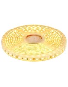 Ruban LED Blanc Chaud 3000K Etanche 5m IP68 24V 300 leds SMD 5050 72W