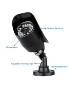 Pack Video Surveillance Sécurité HD 4 caméras Neuf