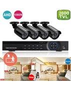 Pack Video Surveillance Sécurité HD 4 caméras Neuf