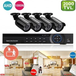 Pack Video Surveillance Sécurité HD 4 caméras Neuf