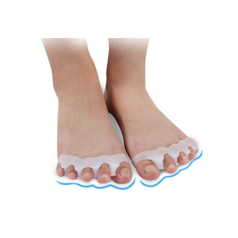 Ecarteur 5 orteil Silicone Orteil Quintus Varus Oignon